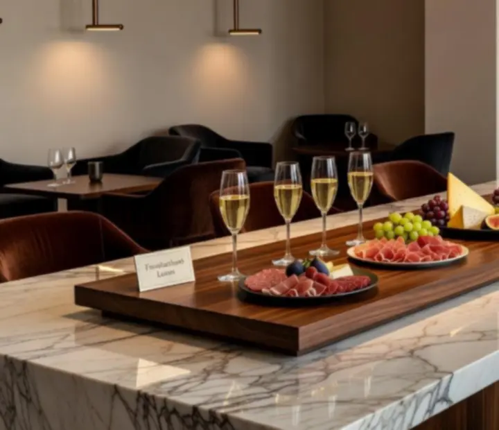 Gourmet catering és elegáns üzleti lounge a VeriSpace-ben